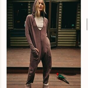 Free People Hot Shot Long-Sleeve Onesie